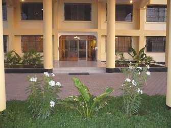 St. Gaspar Hotel and Conference Center, Main Entrance